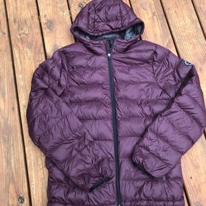 Abercrombie packable puffer jacket